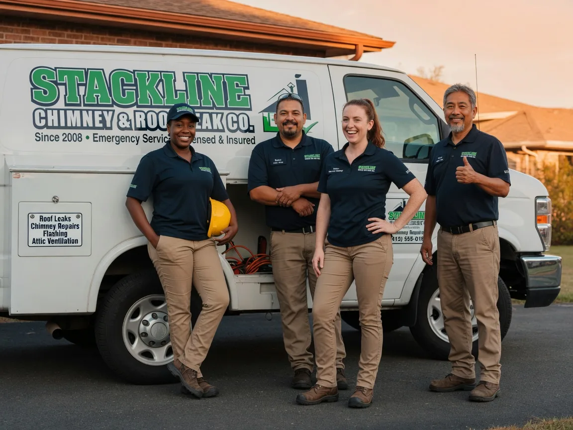 Chimney flashing repair company in Gaines, MI